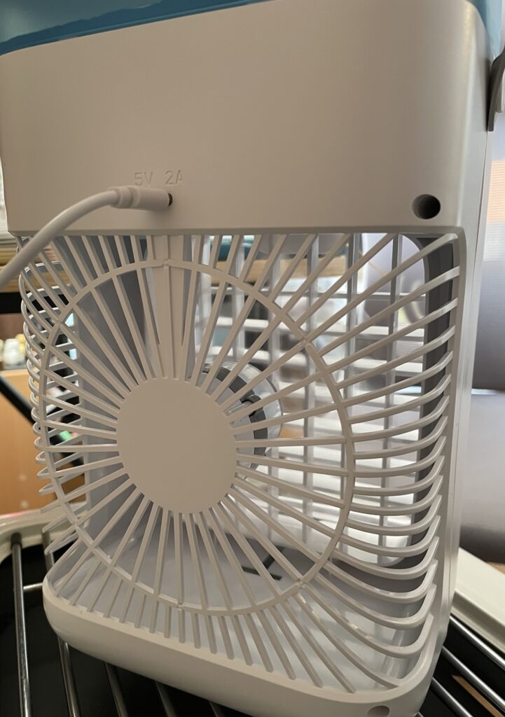 卓上冷風機